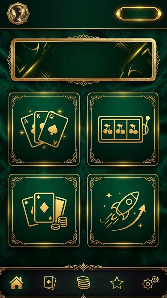 Master Games lobby with all four games